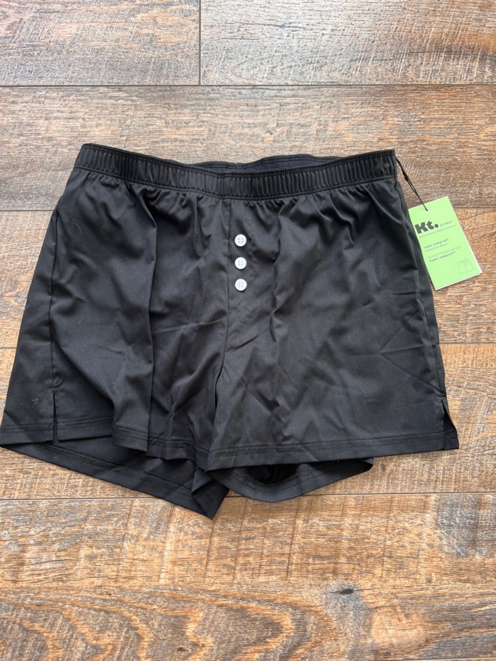 Knix Teen Black Boxer-Style Period Shorts